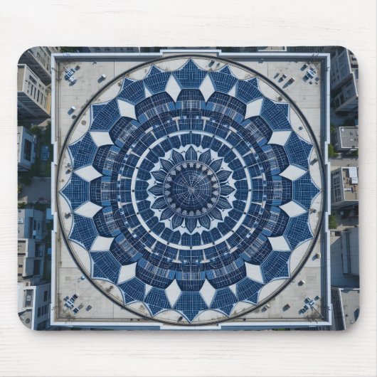 Mandala Solar Rooftop Mousepad (Vorne)