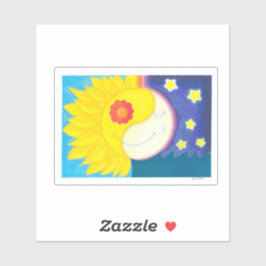 Mandala: Solflor e Luaflor Aufkleber