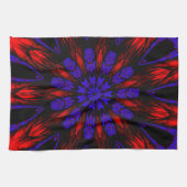 Mandala Southwestern Hippie Boho Chic Bohemisch Geschirrtuch (Horizontal)