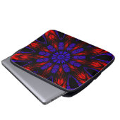 Mandala Southwestern Hippie Boho Chic Bohemisch Laptopschutzhülle (Vorne Knopf)