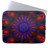 Mandala Southwestern Hippie Boho Chic Bohemisch Laptopschutzhülle (Vorderseite)