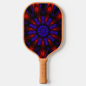 Mandala Southwestern Hippie Boho Chic Bohemisch Pickleball Schläger (Vorderseite)