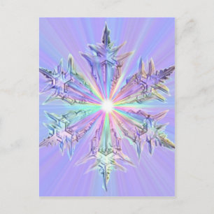Mandala Sparkle Briefmarke Postkarte