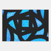 Mandala Sparkles Geschenkpapier Set (Vorderseite 3)