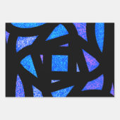 Mandala Sparkles Geschenkpapier Set (Vorderseite)