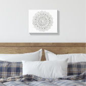 Mandala Sphere Leinwanddruck (Insitu (Schlafzimmer))