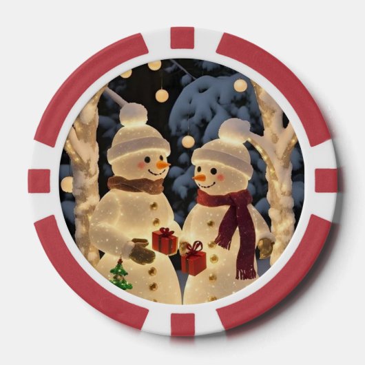 Mandala Spielkarten Pokerchips (Vorderseite)