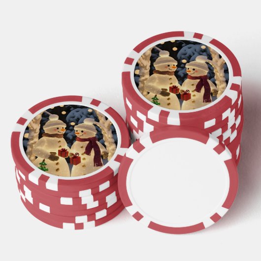 Mandala Spielkarten Pokerchips (Stapel)