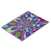 Mandala-Spirale Notizblock (Linke Seite)