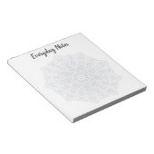 Mandala Spiritual Personalized. Notizblock (angewinkelt)