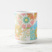 Mandala Spring Colors Tasse (Mittel)