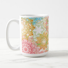 Mandala Spring Colors Tasse