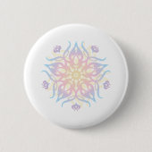 Mandala Sprite Burst Button (Vorderseite)