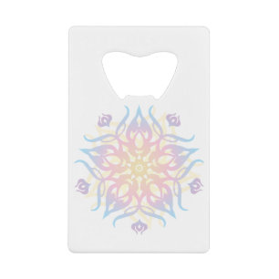 Mandala Sprite Burst Geldbeutel Flaschenöffner