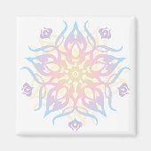 Mandala Sprite Burst Magnet (Vorne)