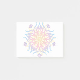 Mandala Sprite Burst Post-it Klebezettel