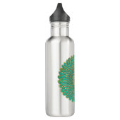 Mandala stainless steel water bottle  edelstahlflasche (Links)