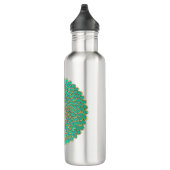 Mandala stainless steel water bottle  edelstahlflasche (Rechts)