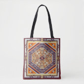 Mandala Stammes Nouveau Tasche (Vorderseite)