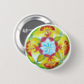 Mandala Standard, 5,7 cm (2,25") Abzeichen rund Button (Vorne & Hinten)