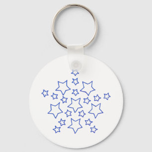 Mandala Star Sternenmuster, Schlüsselketten Schlüsselanhänger