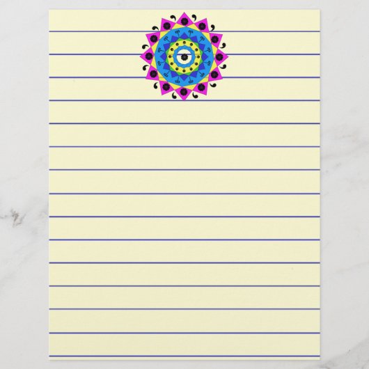 Mandala Stationery (Vorderseite)