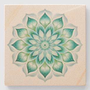 Mandala Steinuntersetzer