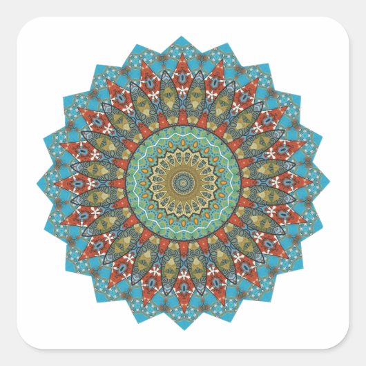 Mandala Sticker (Vorderseite)