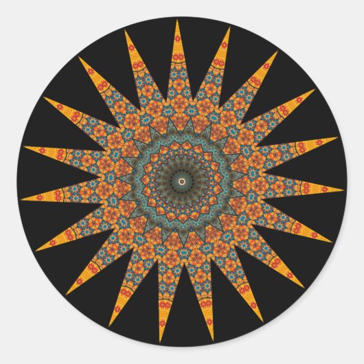 Mandala Sticker (Vorderseite)