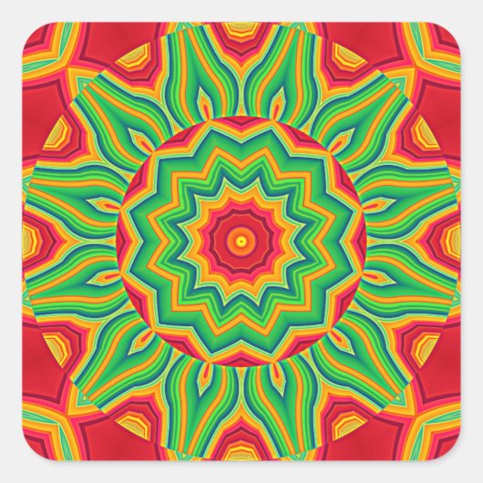 Mandala Sticker (Vorderseite)