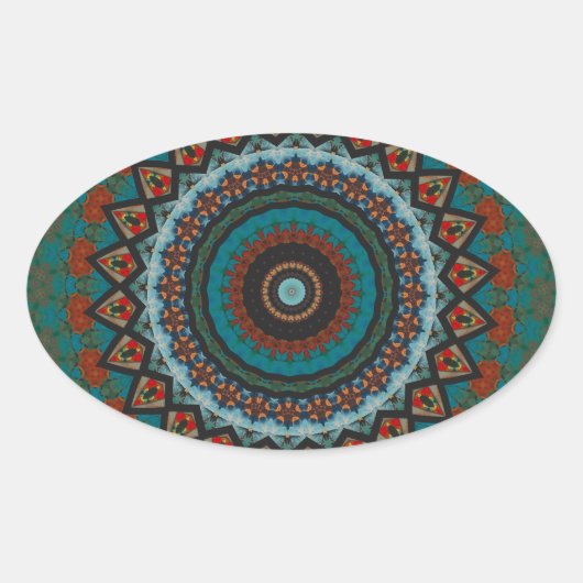 Mandala Sticker (Vorderseite)