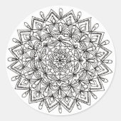 Mandala Sticker (Vorderseite)