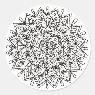 Mandala Sticker