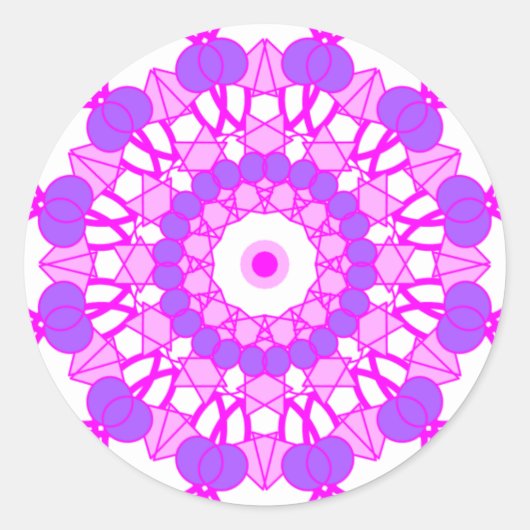 Mandala Sticker (Vorderseite)
