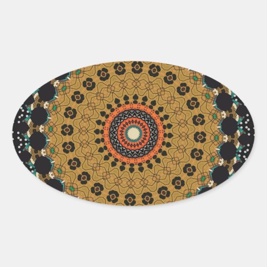 Mandala Sticker (Vorderseite)