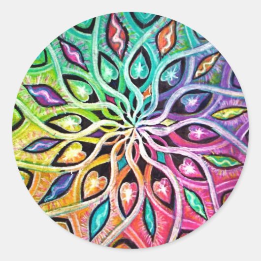 Mandala Sticker (Vorderseite)