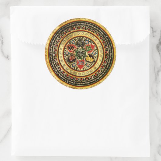 Mandala Sticker (Tasche)