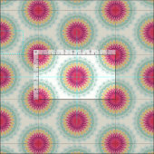 Mandala Stoff (Kachel)