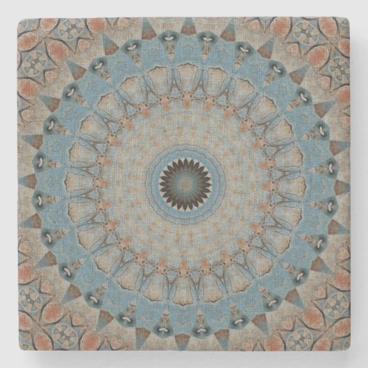 Mandala Stone Untersetzer (Vorderseite)