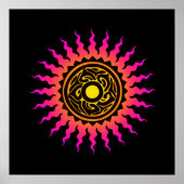 Mandala Sun 1 Poster (Vorne)