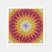 Mandala sun serviette (Vorderseite)