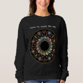Mandala Sweatshirt (Vorderseite)
