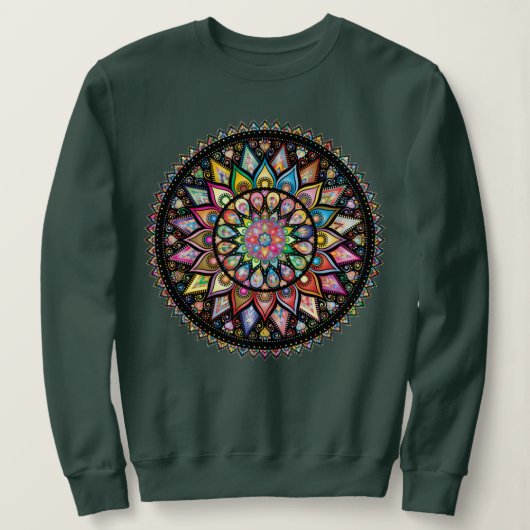 Mandala Sweatshirt (Design vorne)