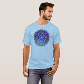 Mandala Symbol der Perfektion T-Shirt (Vorne ganz)