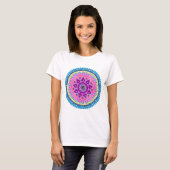 Mandala-T - Shirt (Vorne ganz)