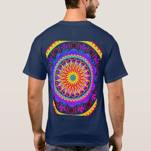 mandala t T-Shirt (Rückseite)