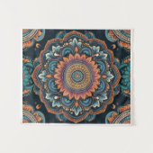Mandala Tapestry Wandteppich (Vorderseite (Horizontal))