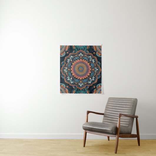 Mandala Tapestry Wandteppich (Beispiel)