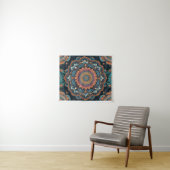 Mandala Tapestry Wandteppich (Beispiel (Horizontal))