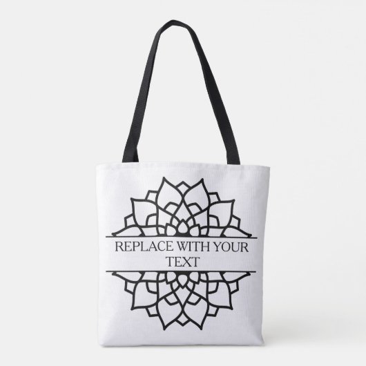 Mandala Tasche (Rückseite)